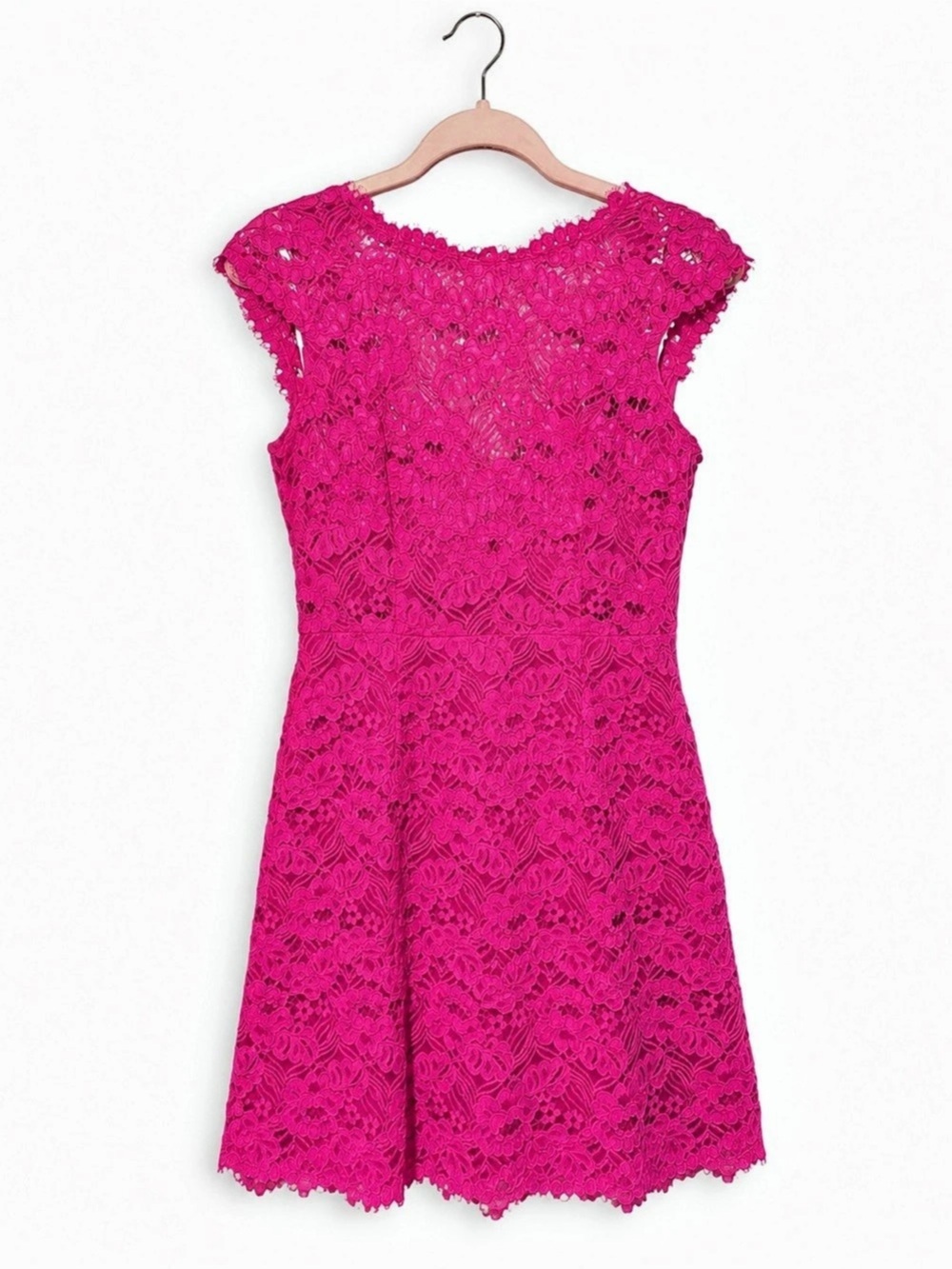 Shoshanna Lace Cocktail Dress in Pink Size 8